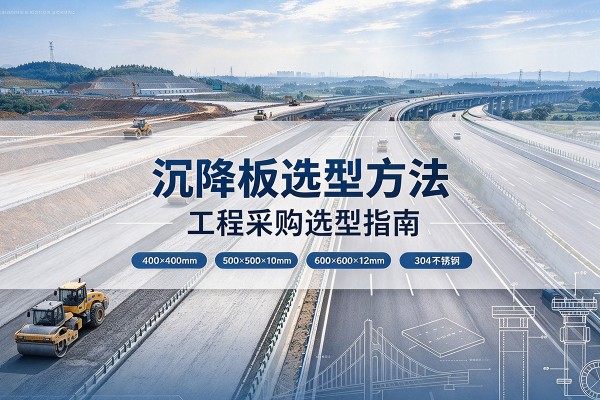 泗水沉降板选择方法
