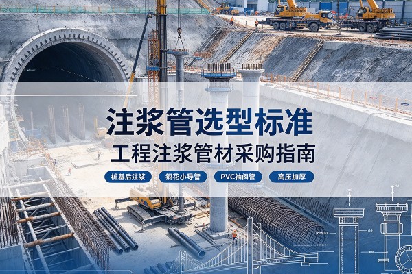 泗水注浆管选型标准