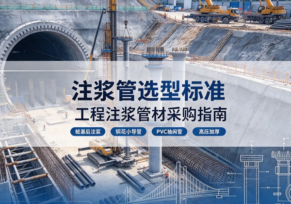 泗水注浆管选型标准